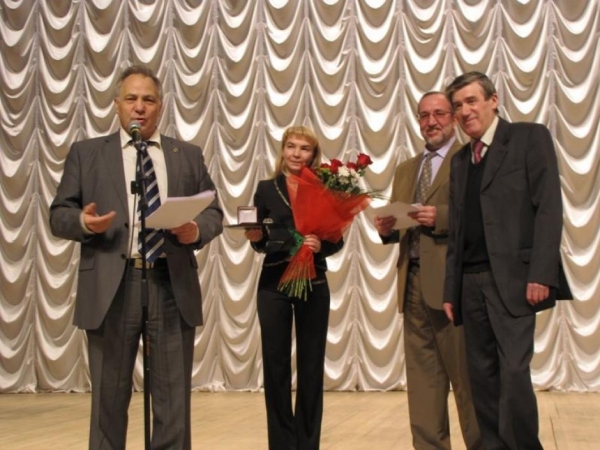 Церемония вручения премии имени Ю.А. Гагарина