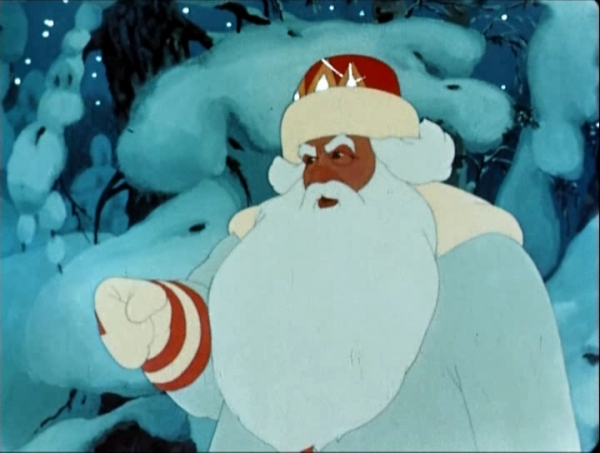 Дед Мороз в стране мультфильмов