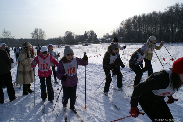 Лыжные гонки. Соревнования школьников