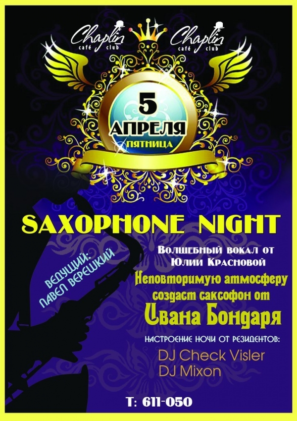 05.04.2013 Saxaphone Night